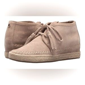 MICHAEL MICHAEL KORS  KENDRICK LACEUP WEDGE MOCCASIN STYLE BOOTIE SIZE 10 LNC